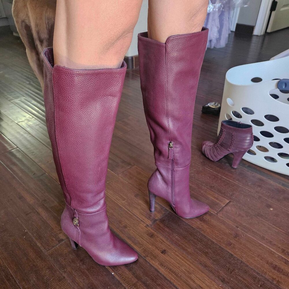 Kurt Geiger London Cap Knee Heeled Boots